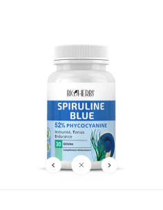 Bioherbs Spiruline Bleu 30 gélules