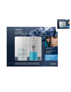 Clarenia Coffret Duo Hydra Légère +Hydraeffect Mousse 50ML (Offerte)
