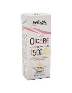Olcare Ecran Solaire Teinte Beige Rosé 50ml