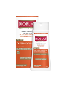 BIOBLAS Shampoing Energisant Caféine +Ginseng 360ML