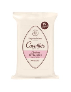 Rogé Cavaillès Lingettes Intimes Extra Douces boite de 15