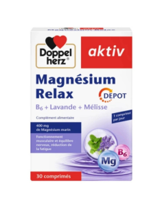 Doppel Herz AKTIV Magnésium Relax 30 Comprimés