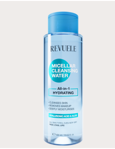 REVUELE EAU MICELLAIRE DÉMAQUILLANTE TOUT-EN-1 HYDRATANTE