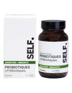 Self Probiotiques et Prébiotiques 60 gélules