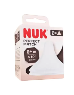 Nuk Perfect Match 2 Tétine En Silicone Souple Taille S 0M+