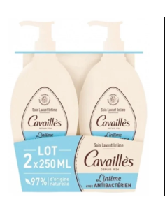 Rogé Cavaillès Gel Intime Anti Bactérien Lot DE 2*250 ML
