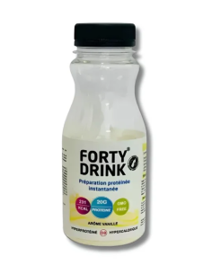 Young Health Forty Drink Préparation Protéinée Instantanée Vanille 49.3 GR