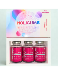 HOLIGUMS 2 Beauty Boost 60 Gummies + La 3éme(-50%)