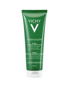 Vichy Normaderm 3en1 Exfoliant Nettoyant et Masque 125ML
