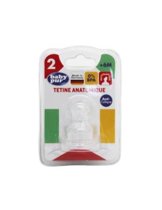 Baby Pur Tétine Anatomique Avec Ventilation 2EME AGE