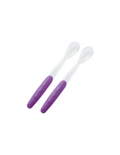 Nuk 2 Cuillères Bébé Violet 4M+