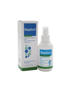 Septicil Chlohexidine Aqueuse 0.25% Spray 125ML