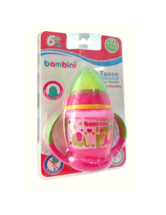 Bambini Tasse éducative anti gouttes Fille 6m+