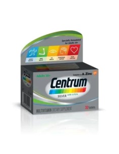 CENTRUM Silver Adults 50+ Multivitamines 30 Tablets