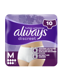 Always Culotte Discreet Medium 10PCS