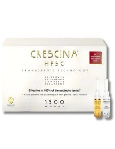CRESCINA Traitement Complet (Anti Chute+Repousse) 1300 Femme 10 +10 Ampoules