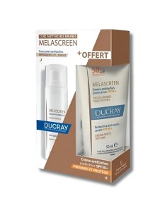 Ducray Pack Melascreen Concentré Anti Taches + Ecran Melascreen Peau Séche SPF50+ Offerte