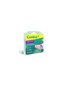 CURALL Coussinet Plantaire Tissu Anti-Dérapant Bas Taille L B/2