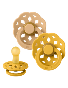 Bibs Sucette Boheme Pacifier Desert Sand Honey Bee 0-6