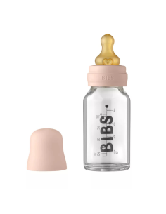 Bibs Biberon en verre fille Rose Blush 110ml