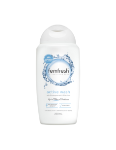 FEMFRESH ACTIVE WASH GEL LAVANT INTIME 250ML