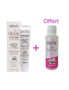 Olcare Ecran Solaire Minéral Teinté Anti Tâche Anti Age...