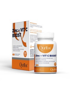 QURIOS Zinc +Vitamin C Boost 30 Gélules