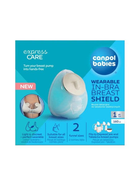 Canpol Coque mains libres compatible avec Tire-lait Express Care