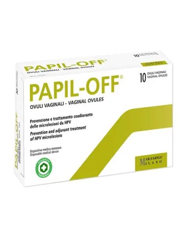 Papil-Off Ovule vaginale 10 Ovules Papil-Off Ovule vaginale 10 Ovules