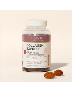 Biocyte Collagen Express Gummies Goût Fruits 60 Gommes