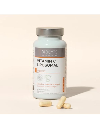 Biocyte Vitamine C Liposomal 30 Gélules Biocyte Vitamine C Liposomal 30 Gélules