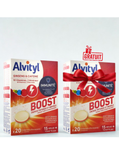 Alvityl tonus Boost Effervescent Boite de 20 1+1 Gratuit