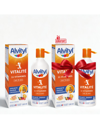 Alvityl Sirop vitalité 150ML 1+1 Gratuit Alvityl Sirop vitalité 150ML 1+1 Gratuit