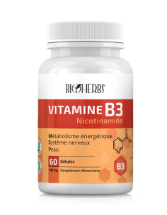 Bioherbs Vitamine B3 60 gélules