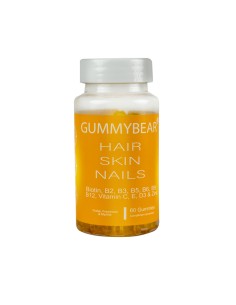 GUMMYBEAR Hair Skin et Nails 60 Gummies