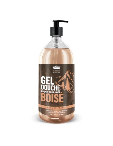 Les Petits Bains de Provence Gel Douche Homme Boisé 1L