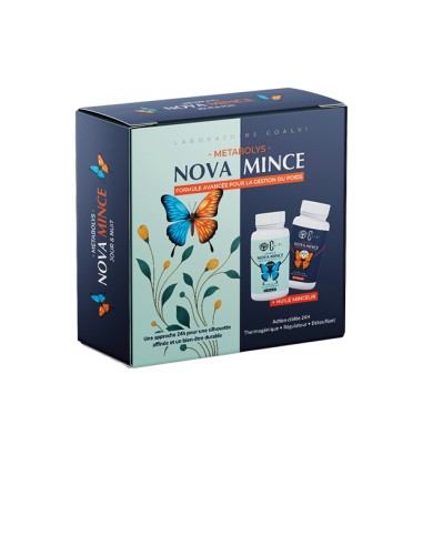 Coalvi Pack NOVA MINC Minceur Pack Jour et nuit + Huile minceur