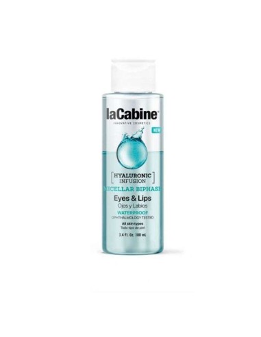 LaCabine Eau Micellaire Biphasé Yeux Et Lèvres Hyaluronic Infusion 100 ML