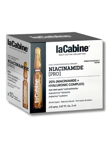 LaCabine Niacinamide Pro 20 % + Hyaluron Complex 10 Ampoules
