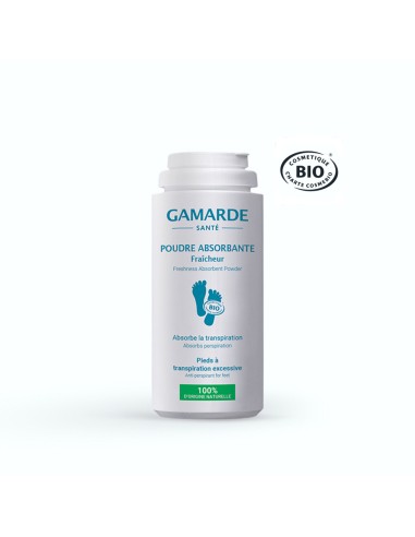 Gamarde Sante Poudre Absorbante Fraîcheur Bio 35g