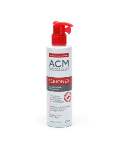 ACM Sebionex Gel Nettoyant 200ml