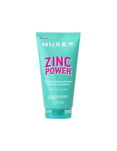 Nuxe Zinc Power Gelée Nettoyante Purifiante 150ml