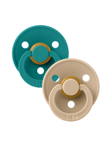 Bibs Sucette Scuba - Taupe 0-6M Lot De 2