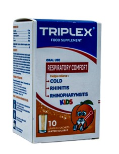 Triplex Confort Respiratoire Enfant Boite de 10