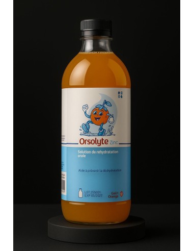 ORSALYTE ZINC ORANGE SOL REHYDRATATION 1L