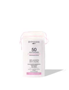 Byphasse Coton Disque Démaquillant B/50 Carré