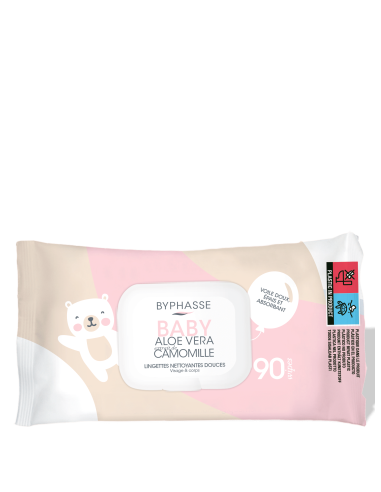 Byphasse Lingettes Bébé 90 Unités