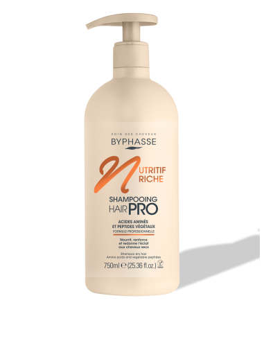 Byphasse Shampoing Hair Pro Liss Cheveux Secs 750ml