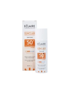 Eclaire Sunclair Ecran Fluide Invisible Anti Taches Spf 50+ 50ml