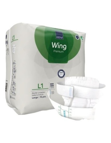 ABENA Couche Adulte Premium L1 15 Pieces